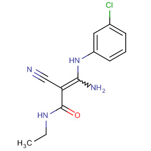 74905-60-5  2-Propenamide, 3-amino-3-[(3-chlorophenyl)amino]-2-cyano-N-ethyl-