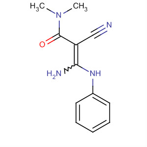 74905-62-7  2-Propenamide, 3-amino-2-cyano-N,N-dimethyl-3-(phenylamino)-