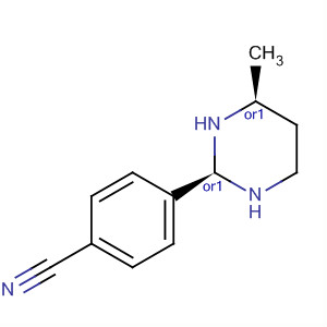749225-15-8  Benzonitrile, 4-[(2R,4S)-hexahydro-4-methyl-2-pyrimidinyl]-, rel-