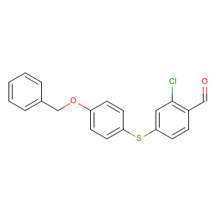 749263-56-7  Benzaldehyde, 2-chloro-4-[[4-(phenylmethoxy)phenyl]thio]-