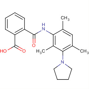 749267-44-5  Benzoic acid,2-[[[2,4,6-trimethyl-3-(1-pyrrolidinyl)phenyl]amino]carbonyl]-