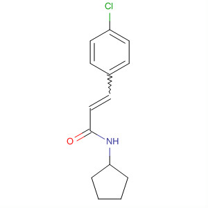 74957-55-4  2-Propenamide, 3-(4-chlorophenyl)-N-cyclopentyl-