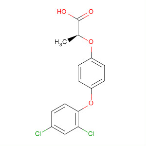 75021-71-5  Propanoic acid, 2-[4-(2,4-dichlorophenoxy)phenoxy]-, (S)-