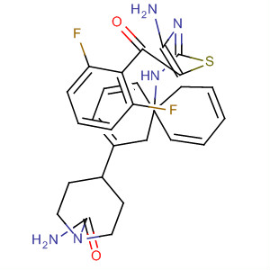 750576-89-7  1-Piperidinecarboxamide,4-[[4-amino-5-(2,6-difluorobenzoyl)-2-thiazolyl]amino]-N-[1,1'-biphenyl]-4-yl-