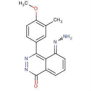 750637-88-8  1(2H)-Phthalazinone, 4-(4-methoxy-3-methylphenyl)-, hydrazone