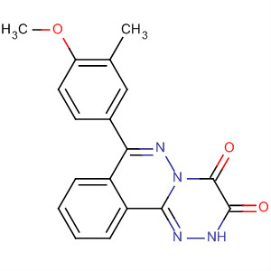 750637-97-9  2H-[1,2,4]Triazino[3,4-a]phthalazine-3,4-dione,7-(4-methoxy-3-methylphenyl)-