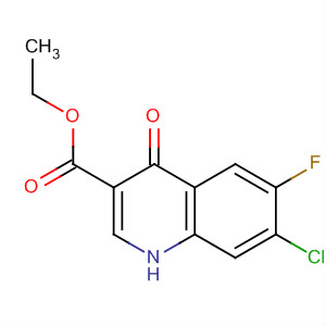 75073-15-3  3-Quinolinecarboxylic acid, 7-chloro-6-fluoro-1,4-dihydro-4-oxo-, ethylester