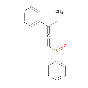 750775-48-5  Benzene, [1-ethyl-3-(phenylsulfinyl)-1,2-propadienyl]-