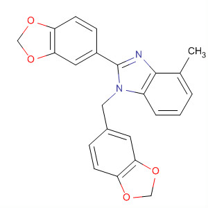 75133-99-2  1H-Benzimidazole,2-(1,3-benzodioxol-5-yl)-1-(1,3-benzodioxol-5-ylmethyl)-4-methyl-