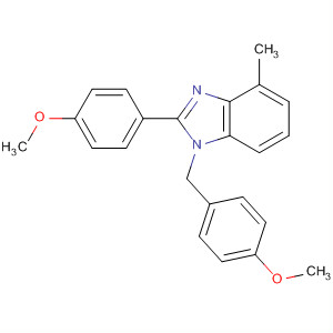 75134-00-8  1H-Benzimidazole,2-(4-methoxyphenyl)-1-[(4-methoxyphenyl)methyl]-4-methyl-