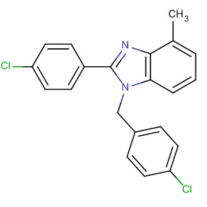 75134-01-9  1H-Benzimidazole,2-(4-chlorophenyl)-1-[(4-chlorophenyl)methyl]-4-methyl-