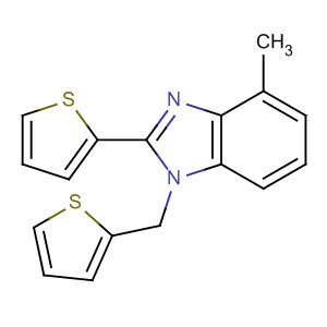 75134-03-1  1H-Benzimidazole, 4-methyl-2-(2-thienyl)-1-(2-thienylmethyl)-