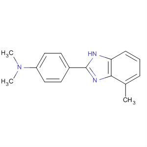 75134-09-7  Benzenamine, N,N-dimethyl-4-(4-methyl-1H-benzimidazol-2-yl)-