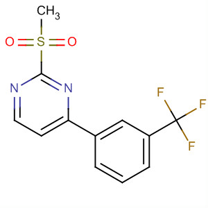 75175-89-2  Pyrimidine, 2-(methylsulfonyl)-4-[3-(trifluoromethyl)phenyl]-