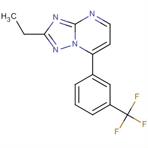 75185-52-3  [1,2,4]Triazolo[1,5-a]pyrimidine, 2-ethyl-7-[3-(trifluoromethyl)phenyl]-