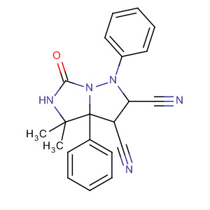 75189-15-0  1H-Imidazo[1,5-b]pyrazole-2,3-dicarbonitrile,hexahydro-4,4-dimethyl-6-oxo-1,3a-diphenyl-