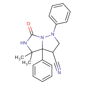 75189-17-2  1H-Imidazo[1,5-b]pyrazole-3-carbonitrile,hexahydro-4,4-dimethyl-6-oxo-1,3a-diphenyl-