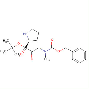 75241-28-0  L-Proline, 1-[N-methyl-N-[(phenylmethoxy)carbonyl]glycyl]-,1,1-dimethylethyl ester