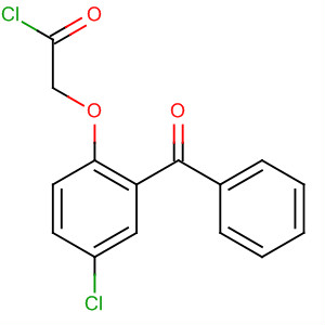 75270-17-6  Acetyl chloride, (2-benzoyl-4-chlorophenoxy)-