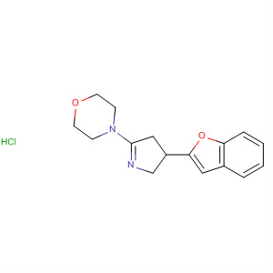 75293-00-4  Morpholine, 4-[3-(2-benzofuranyl)-3,4-dihydro-2H-pyrrol-5-yl]-,monohydrochloride