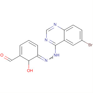 752987-74-9  Benzaldehyde, 2-hydroxy-, (6-bromo-4-quinazolinyl)hydrazone