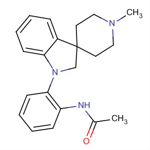 75391-73-0  Acetamide,N-[2-(1'-methylspiro[3H-indole-3,4'-piperidin]-1(2H)-yl)phenyl]-