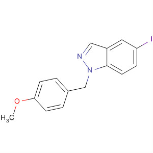 753922-50-8  1H-Indazole, 5-iodo-1-[(4-methoxyphenyl)methyl]-