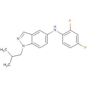 753926-62-4  1H-Indazol-5-amine, N-(2,4-difluorophenyl)-1-(2-methylpropyl)-