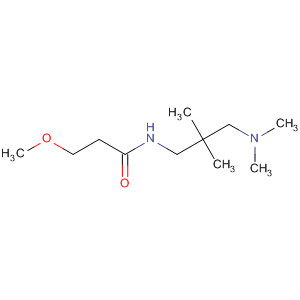 75407-21-5  Propanamide, N-[3-(dimethylamino)-2,2-dimethylpropyl]-3-methoxy-