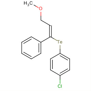 754215-13-9  Benzene, 1-chloro-4-[[(1E)-3-methoxy-1-phenyl-1-propenyl]telluro]-
