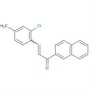 755025-50-4  2-Propen-1-one, 3-(2-chloro-4-methylphenyl)-1-(2-naphthalenyl)-