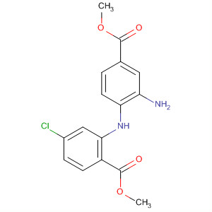 755026-35-8  Benzoic acid, 2-[[2-amino-4-(methoxycarbonyl)phenyl]amino]-4-chloro-,methyl ester