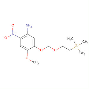 755034-25-4  Benzenamine, 4-methoxy-2-nitro-5-[[2-(trimethylsilyl)ethoxy]methoxy]-