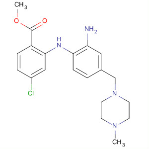 755035-80-4  Benzoic acid,2-[[2-amino-4-[(4-methyl-1-piperazinyl)methyl]phenyl]amino]-4-chloro-,methyl ester