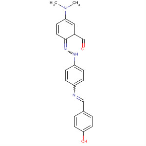 75504-97-1  Benzaldehyde, 4-(dimethylamino)-,[4-[[(4-hydroxyphenyl)methylene]amino]phenyl]hydrazone