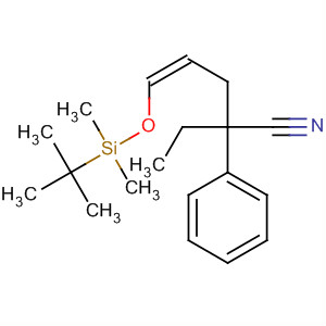 755042-16-1  Benzeneacetonitrile,a-[(2Z)-3-[[(1,1-dimethylethyl)dimethylsilyl]oxy]-2-propenyl]-a-ethyl-