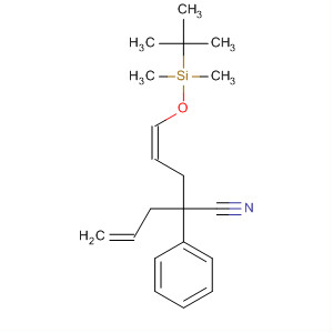 755042-18-3  Benzeneacetonitrile,a-[(2Z)-3-[[(1,1-dimethylethyl)dimethylsilyl]oxy]-2-propenyl]-a-2-propenyl-