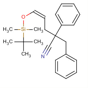 755042-19-4  Benzenepropanenitrile,a-[(2Z)-3-[[(1,1-dimethylethyl)dimethylsilyl]oxy]-2-propenyl]-a-phenyl-