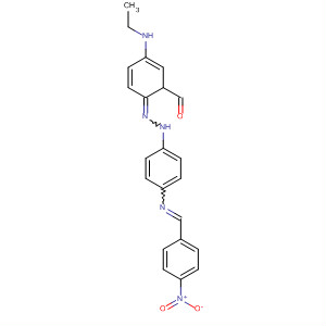 75505-23-6  Benzaldehyde, 4-(ethylamino)-,[4-[[(4-nitrophenyl)methylene]amino]phenyl]hydrazone