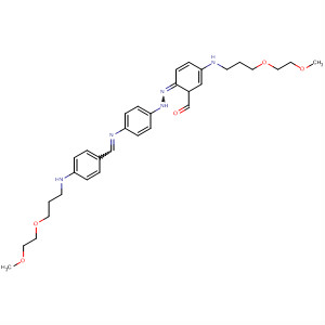 75505-26-9  Benzaldehyde, 4-[[2-(2-methoxyethoxy)ethyl]methylamino]-,[4-[[[4-[[2-(2-methoxyethoxy)ethyl]methylamino]phenyl]methylene]amino]phenyl]hydrazone