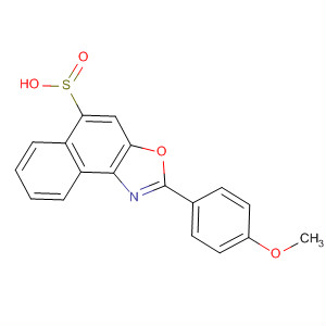 75510-99-5  Naphth[1,2-d]oxazole-5-sulfinic acid, 2-(4-methoxyphenyl)-