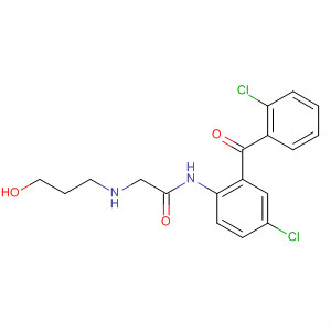 75615-90-6  Acetamide,N-[4-chloro-2-(2-chlorobenzoyl)phenyl]-2-[(2-hydroxyethyl)methylamino]-