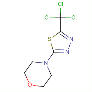 75619-66-8  Morpholine, 4-[5-(trichloromethyl)-1,3,4-thiadiazol-2-yl]-