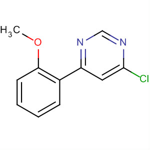 75634-03-6  Pyrimidine, 4-chloro-6-(2-methoxyphenyl)-