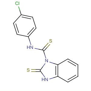 75644-25-6  1H-Benzimidazole-1-carbothioamide,N-(4-chlorophenyl)-2,3-dihydro-2-thioxo-