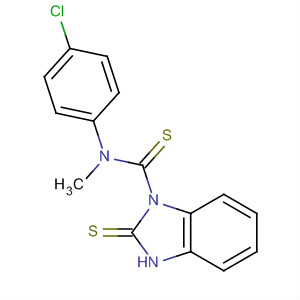 75644-34-7  1H-Benzimidazole-1-carbothioamide,N-(4-chlorophenyl)-2,3-dihydro-N-methyl-2-thioxo-