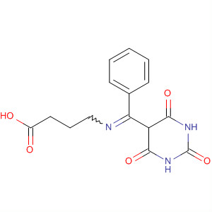 756485-68-4  Butanoic acid,4-[[(hexahydro-2,4,6-trioxo-5-pyrimidinyl)phenylmethylene]amino]-