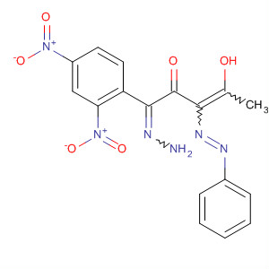 756528-25-3  3-Penten-2-one, 4-hydroxy-3-(phenylazo)-, (2,4-dinitrophenyl)hydrazone