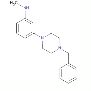 756751-91-4  Benzenamine, N-methyl-3-[4-(phenylmethyl)-1-piperazinyl]-