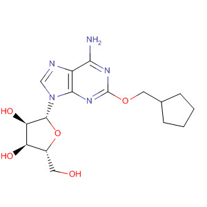756818-76-5  Adenosine, 2-(cyclopentylmethoxy)-